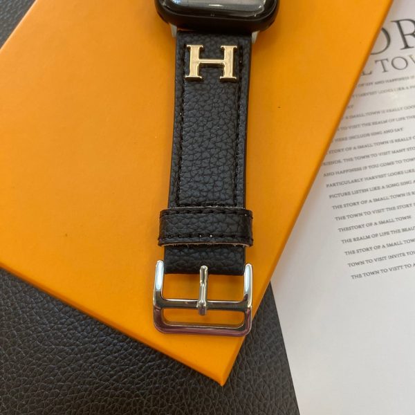 Genuine Pattern Leather Apple Watch Strap - 图片 15