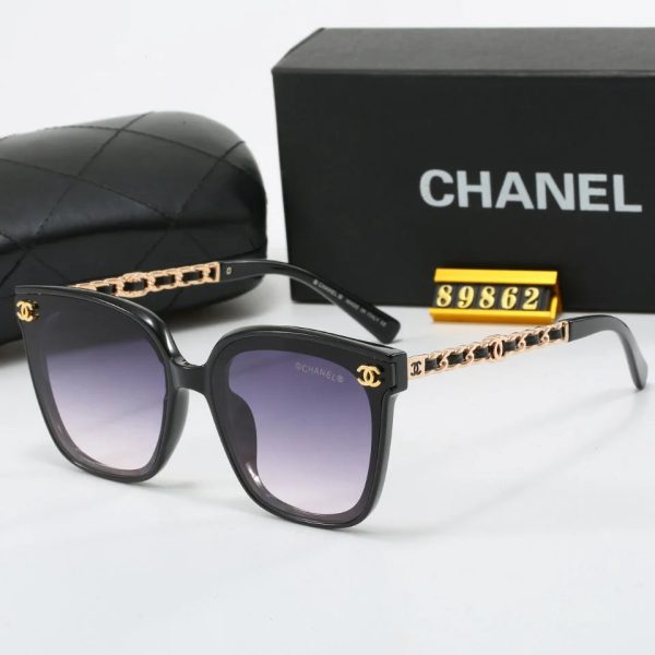 Fashionable Woven Temple Sunglasses 89862 - 图片 3