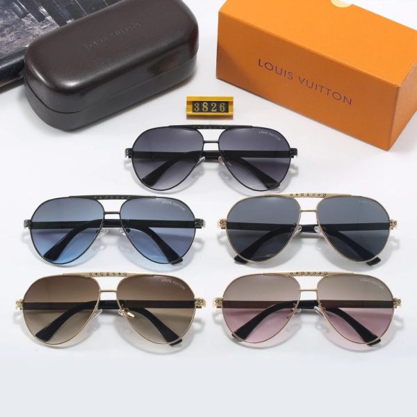 Thin Frame Sunglasses - 图片 5