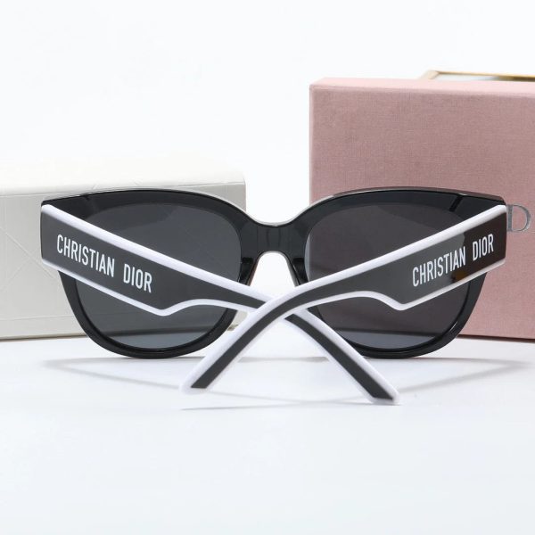 Fashionable Semi-circular Color Matching Sunglasses 3987 - 图片 10