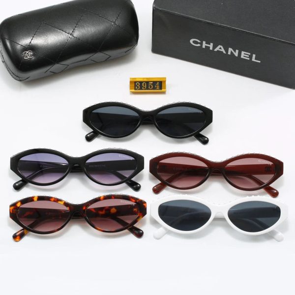 Luxury Pearl Cat Eye Sunglasses - 图片 3