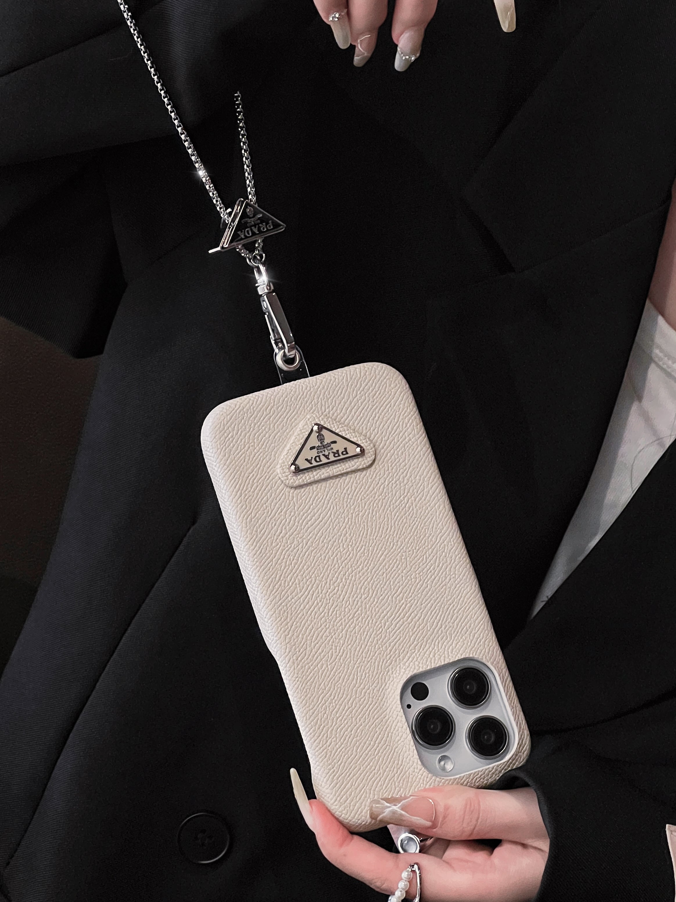 Pra Leather Crossbody iPhone Case - 图片 11