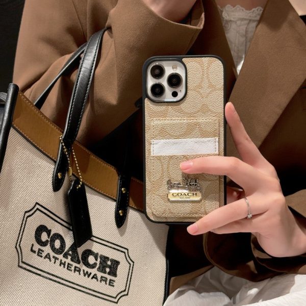 Coa Card Bag Leather iPhone Case - 图片 12