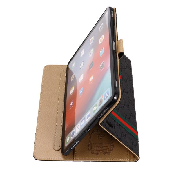3D Embossing Flip Cover Holster Apple iPad Cases With Stand Function - 图片 3