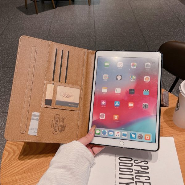 Premium Leather Classic Apple iPad Tablet Case - 图片 3