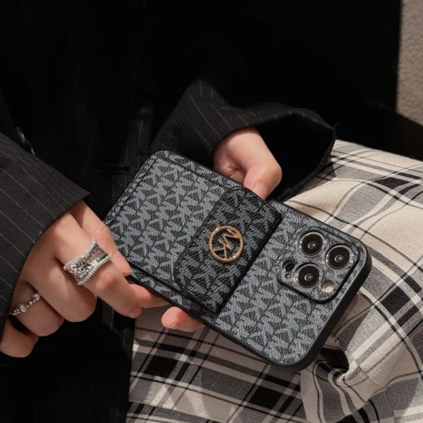 MK Card Bag Gold iPhone Case - 图片 11
