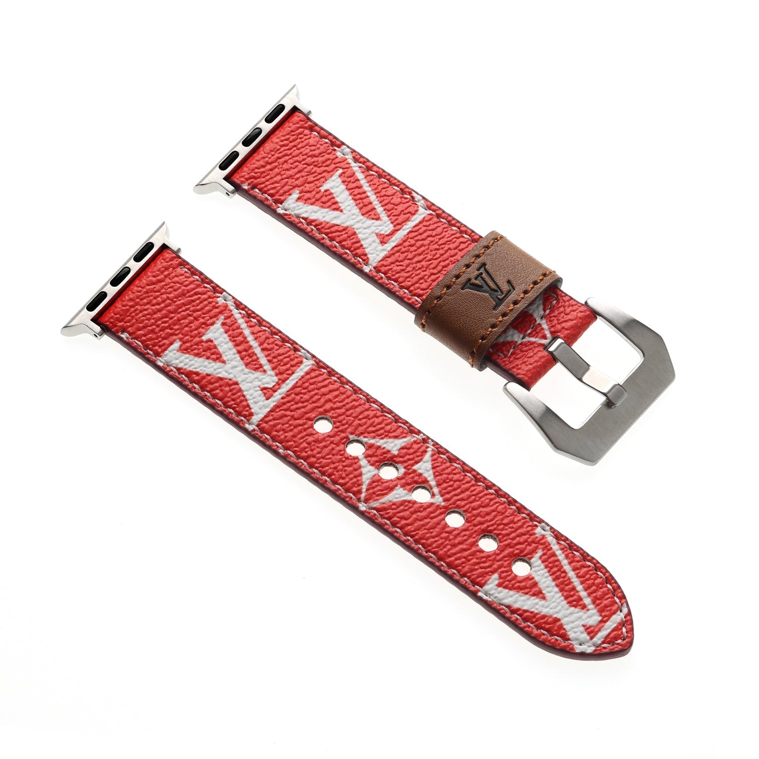 LEATHER CANVAS LUXURY APPLE WATCH BANDS - 图片 20
