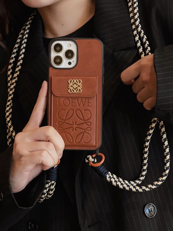 Loe Card Holder Leather iPhone Case - 图片 7