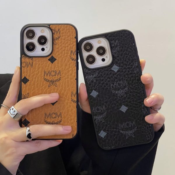 MCM iPhone Case  Yellow-MCK240603 - 图片 5