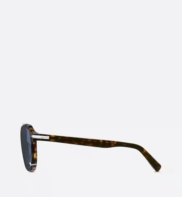 Brown Tortoiseshell-Effect Pantos Sunglasses - 图片 3