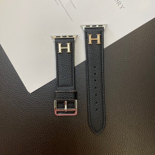 Genuine Pattern Leather Apple Watch Strap - 图片 22