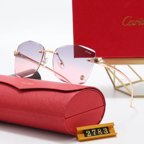 No frame SQUARE SUNGLASSES 2783 - 图片 4
