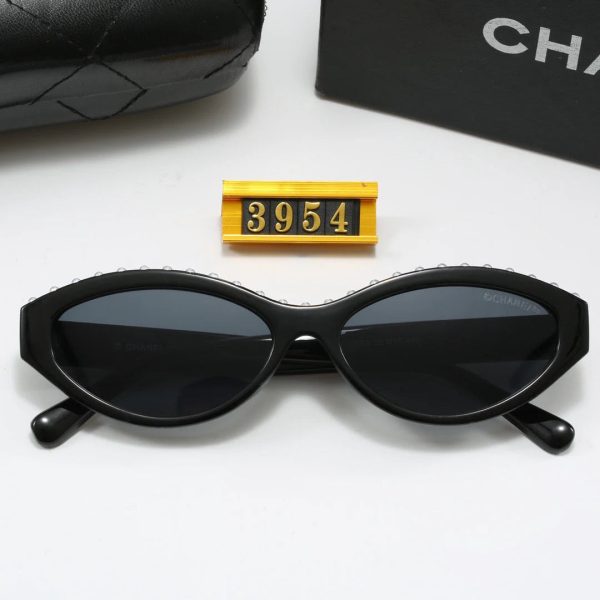Luxury Pearl Cat Eye Sunglasses - 图片 5