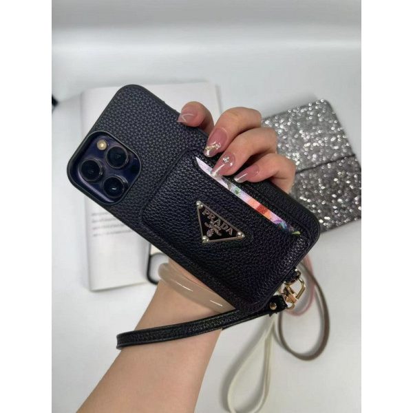 Pra Four Colors Card Bag iPhone Case - 图片 2