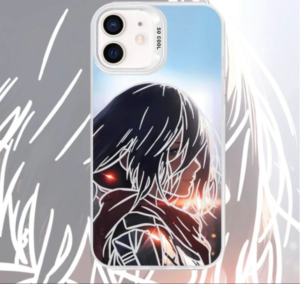 MIKASA ATTACK ON TITAN ANIME ANIME PHONE CASE - 图片 2