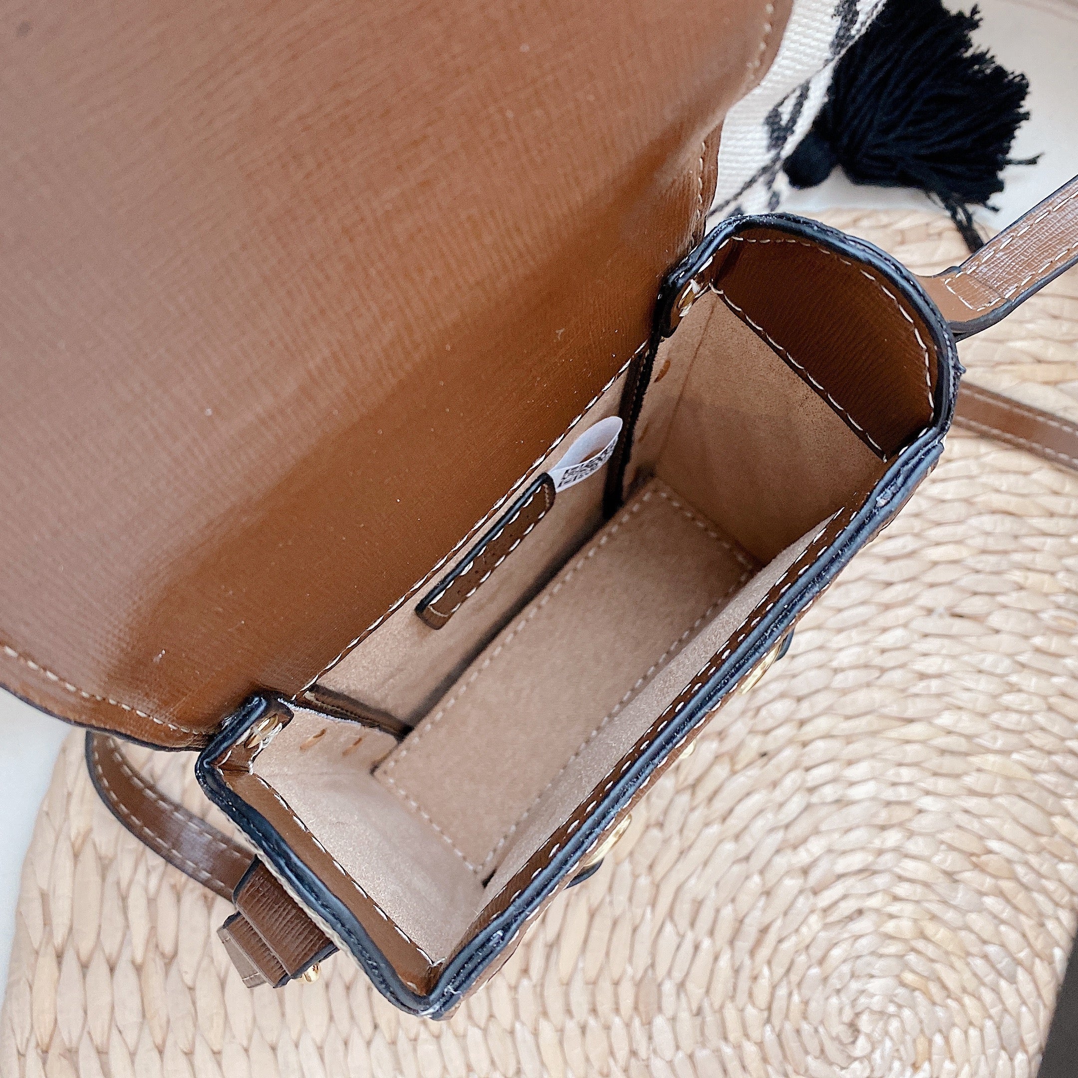 Crossbody Leather Bag - 图片 4