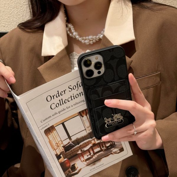 Coa Card Bag Leather iPhone Case - 图片 4