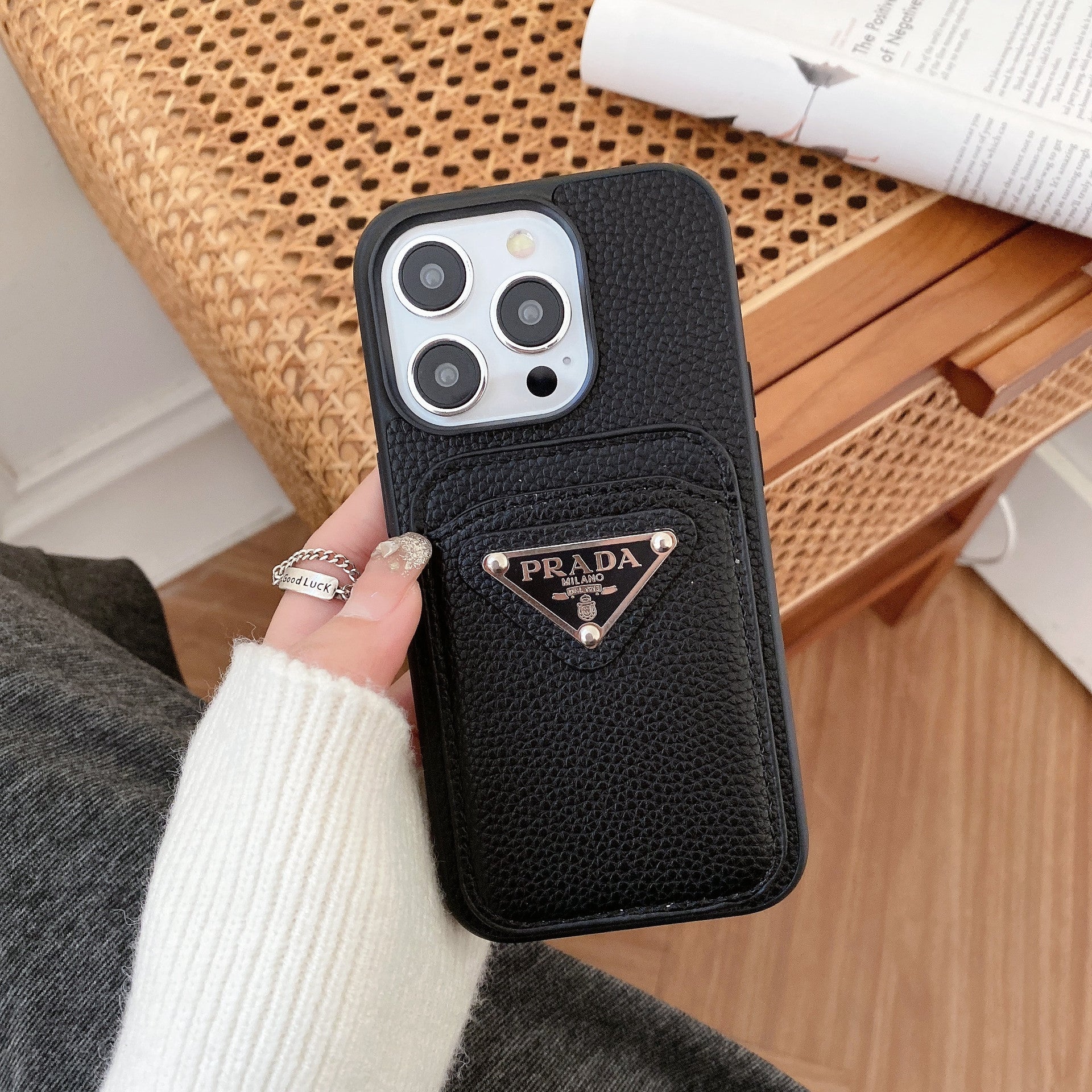 Pra Card Holder Color iPhone Case - 图片 5