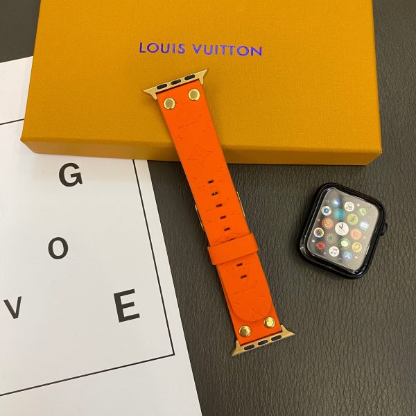 Bracelet de rechange Apple avec décoration en rivets et monogramme en relief WATCH BANDS - 图片 19