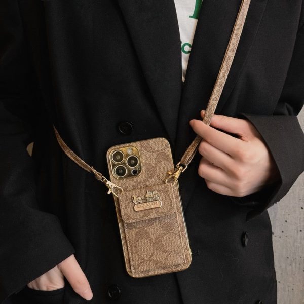 Coa Card Bag Leather Chain iPhone Case - 图片 12
