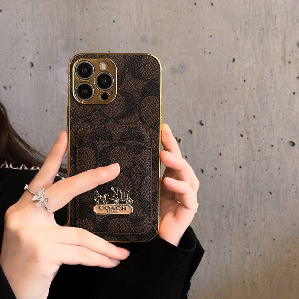 Coa Card Bag Leather iPhone Case - 图片 10