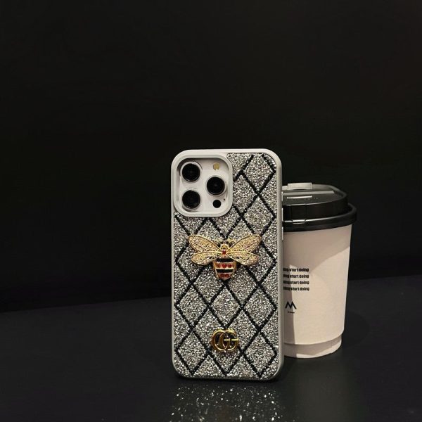 GG Bee Diamond iPhone Case - 图片 8