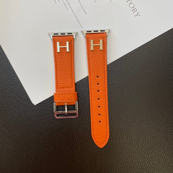 Genuine Pattern Leather Apple Watch Strap - 图片 21
