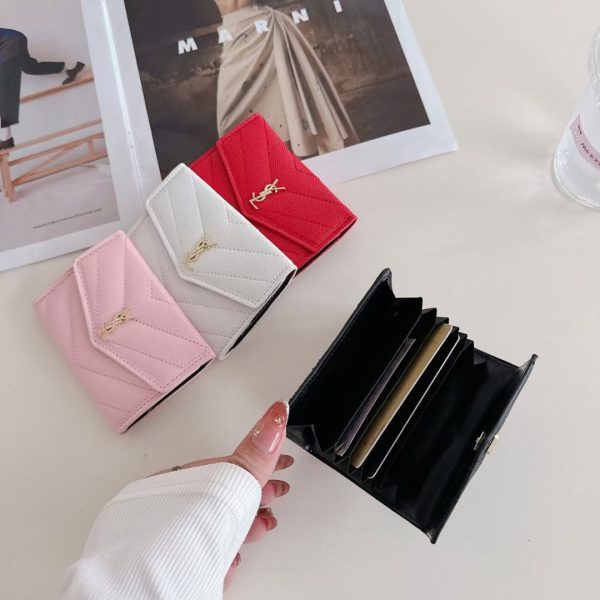 Luxurious Card Holder Mini Purse - 图片 4
