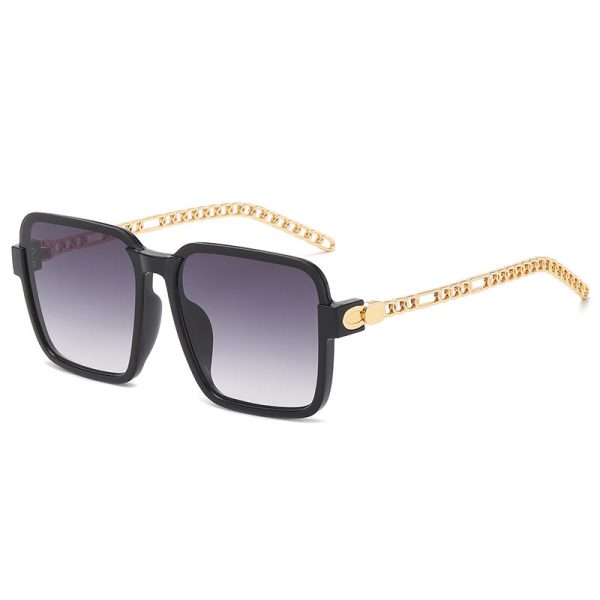 Big Square Frame Sunglasses - 图片 7