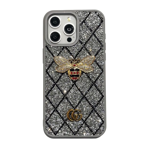 GG Bee Diamond iPhone Case - 图片 3