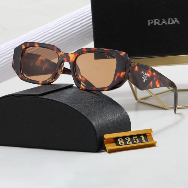 Polygonal Retro Unisex Sunglasses 8251 - 图片 11