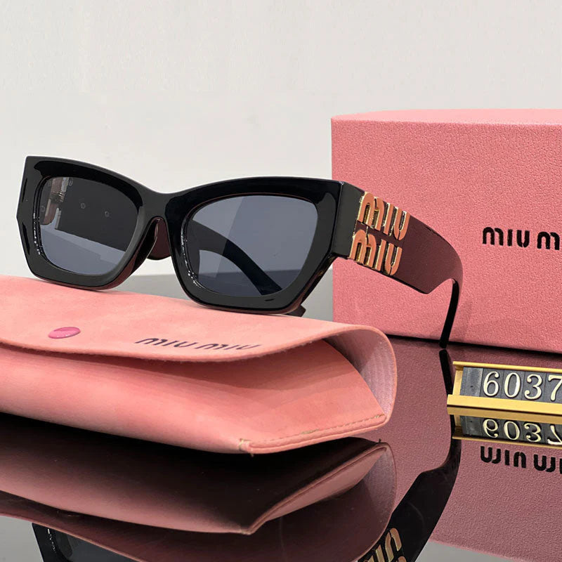 Fashion Square Cat-Eye Sunglasses 6037 - 图片 2