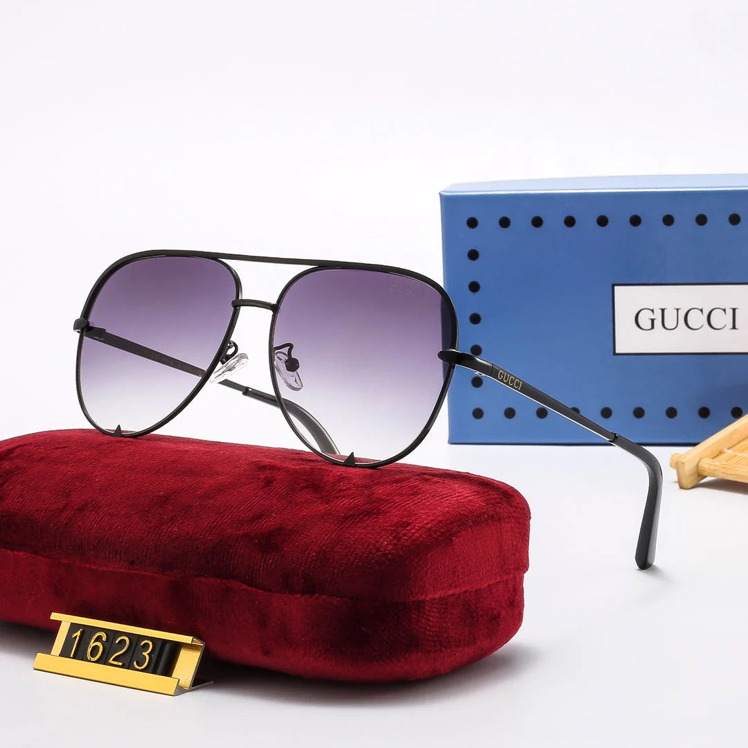 AVIATOR METAL SUNGLASSES 1623 - 图片 6