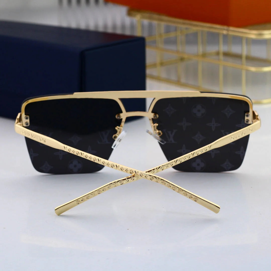 HD Metal Monogram Sunglasses H8825 - 图片 15
