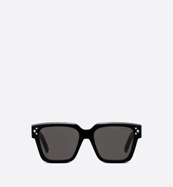Black Square Sunglasses CDDMS3F - 图片 2