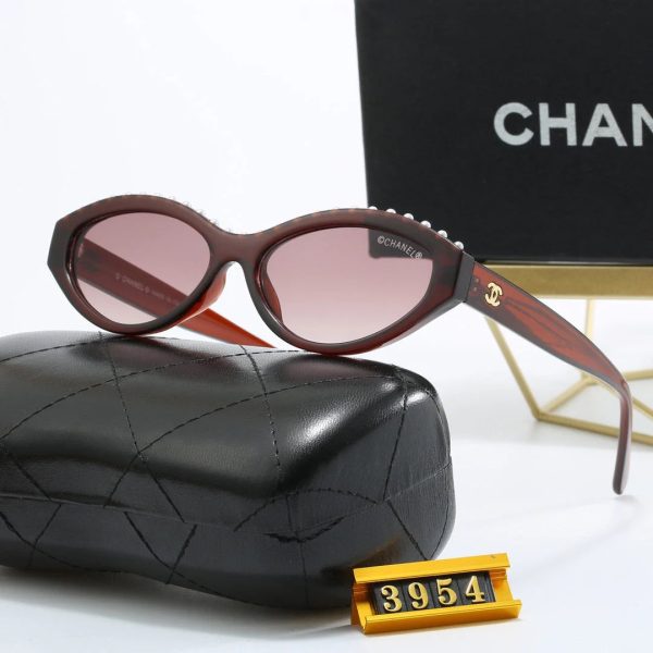 Luxury Pearl Cat Eye Sunglasses - 图片 12