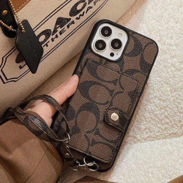 Coa Card Bag Leather Chain iPhone Case - 图片 10
