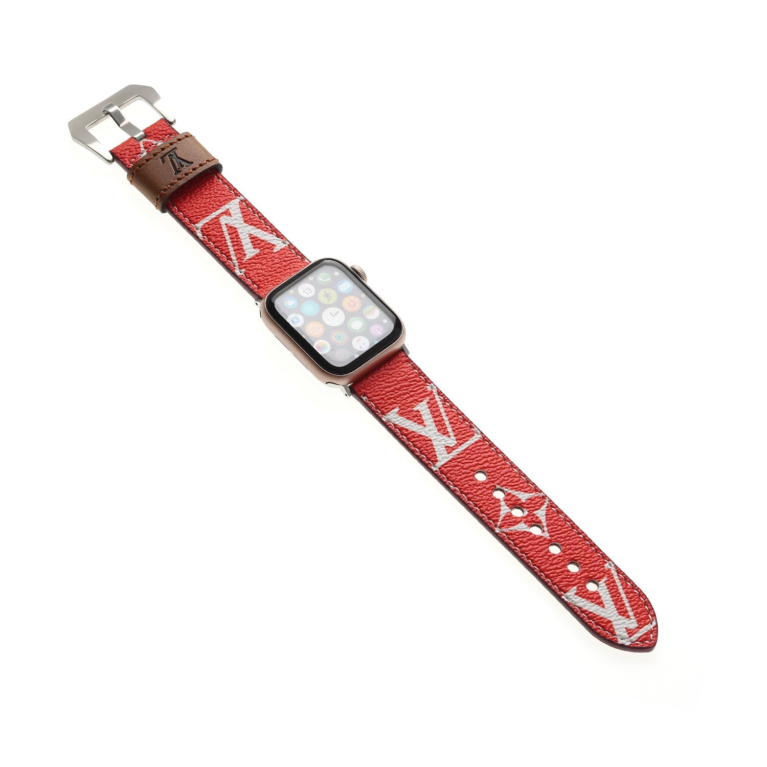 LEATHER CANVAS LUXURY APPLE WATCH BANDS - 图片 11