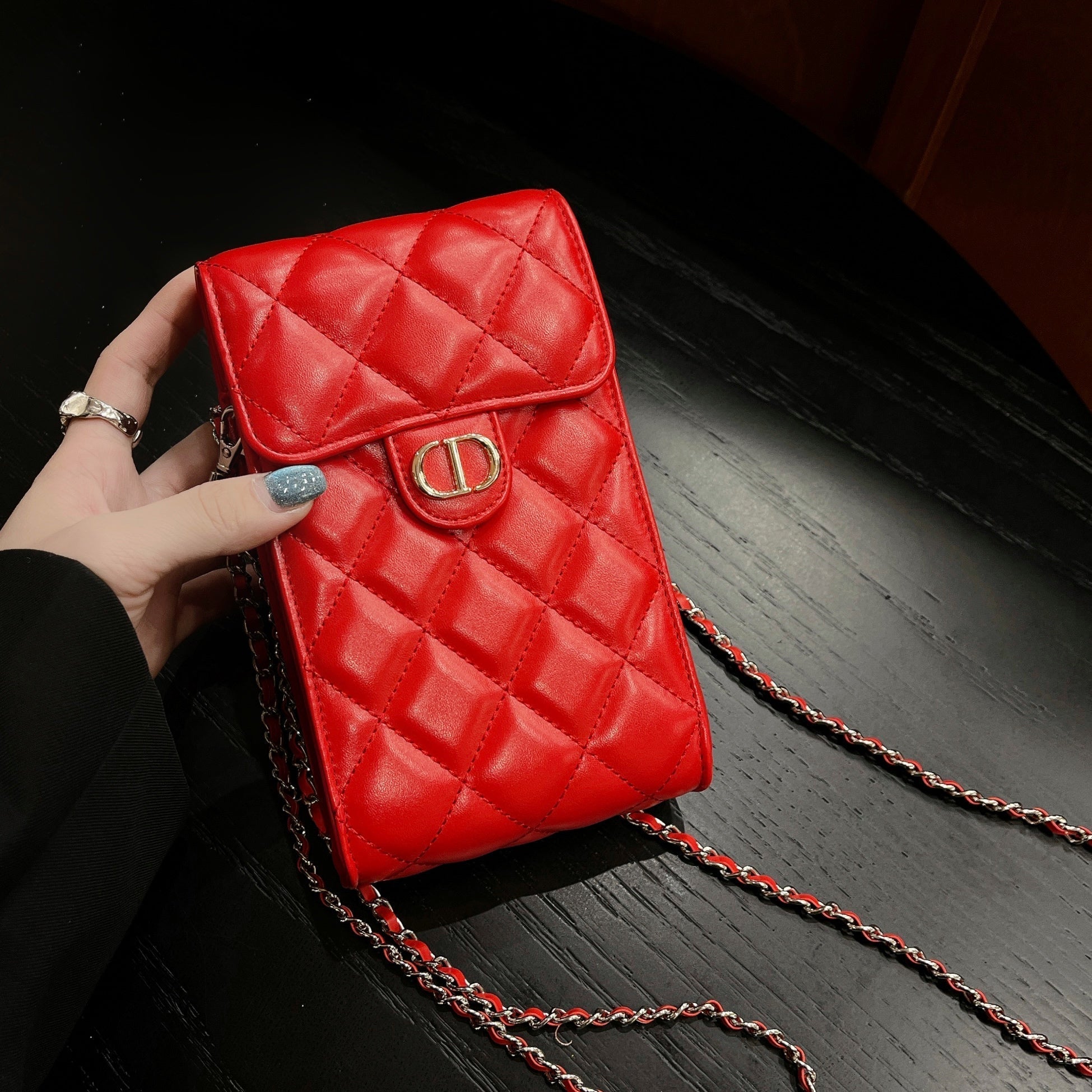 Crossbody Leather Phone Bag - 图片 23