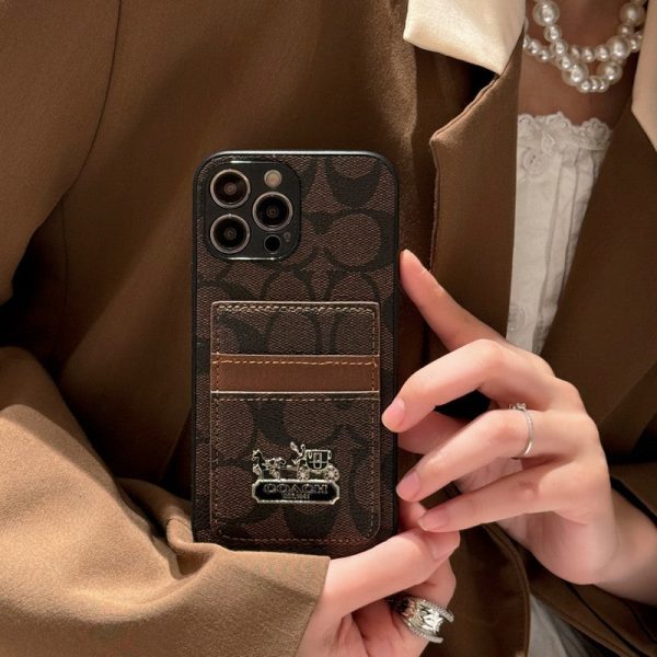 Coa Card Bag Leather iPhone Case - 图片 10