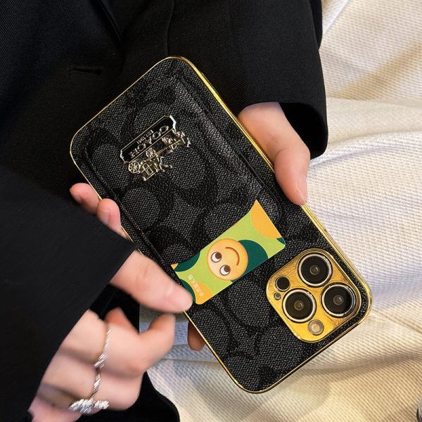 Coa Card Bag Leather iPhone Case - 图片 6