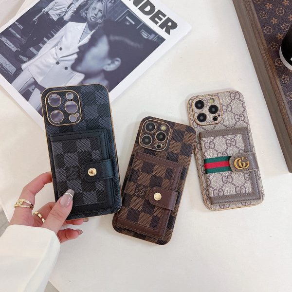 Lou Classic Color Card Bag iPhone Case - 图片 9