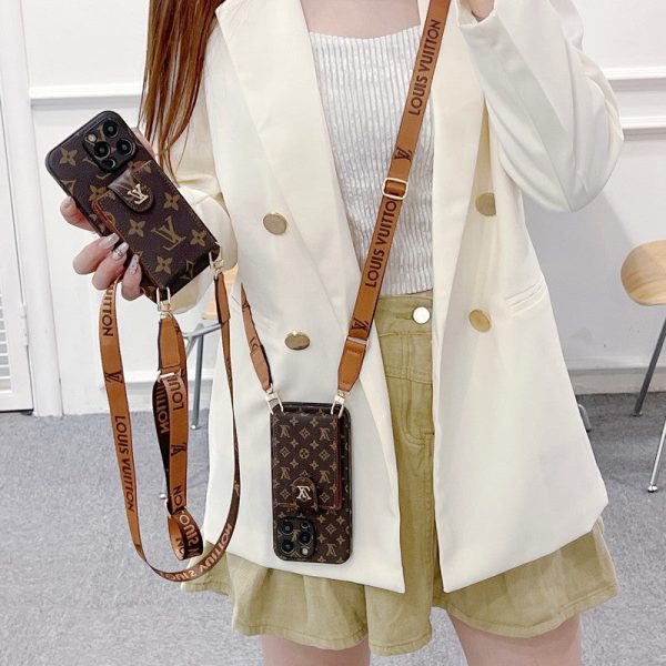 Lou Card Bag Crossbody Color Chain iPhone Case - 图片 13