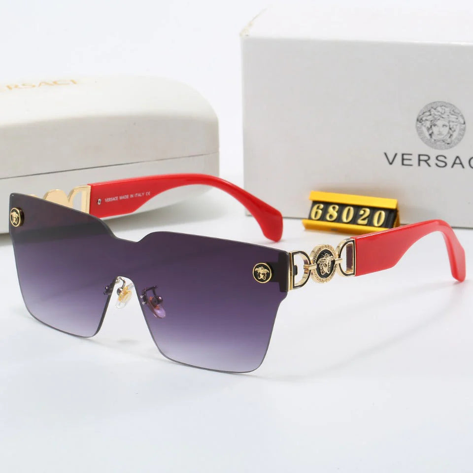 Luxury Large Frame Sunglasses 68032 - 图片 2