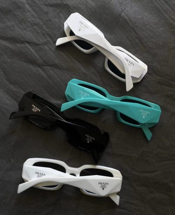 Polygonal Retro Unisex Sunglasses 8251 - 图片 9