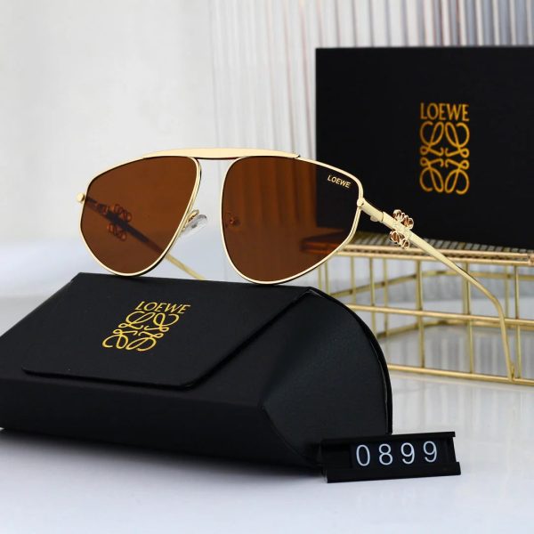 Metal temple cat-eye sunglasses 0899 - 图片 3