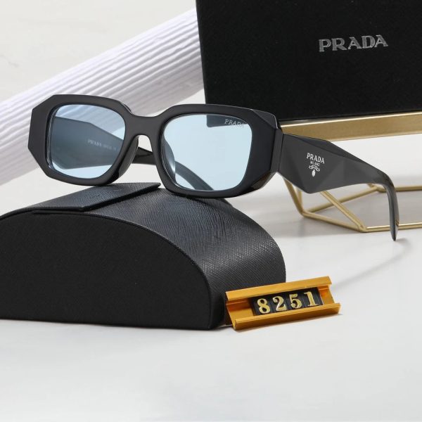 Polygonal Retro Unisex Sunglasses 8251 - 图片 16