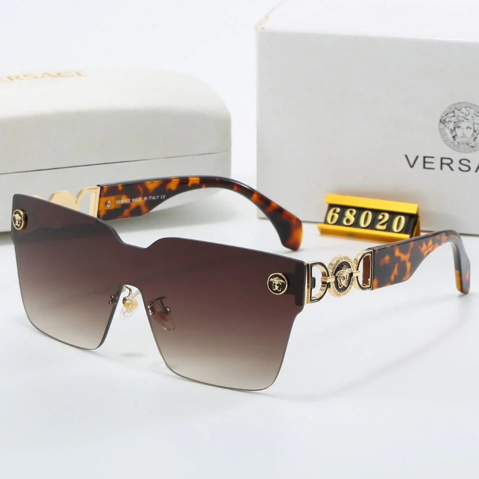 Luxury Large Frame Sunglasses 68032 - 图片 5
