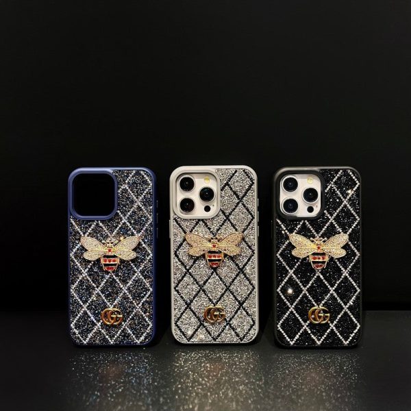 GG Bee Diamond iPhone Case - 图片 9