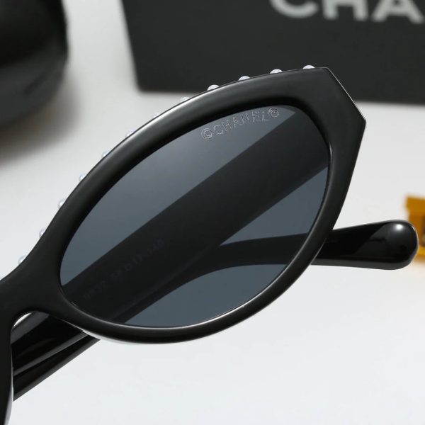 Luxury Pearl Cat Eye Sunglasses - 图片 11